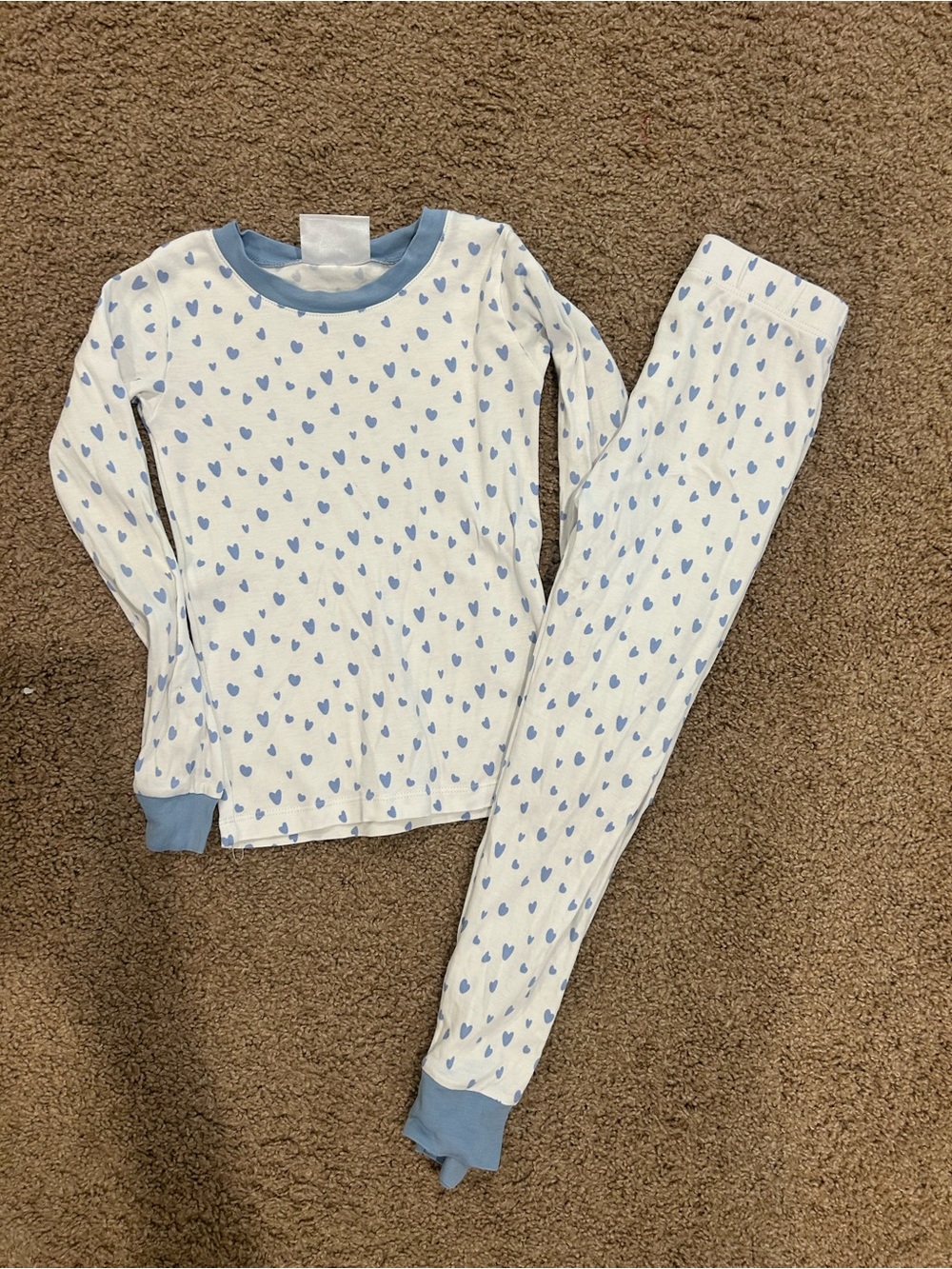 Girls LAKE Pajamas - hearts